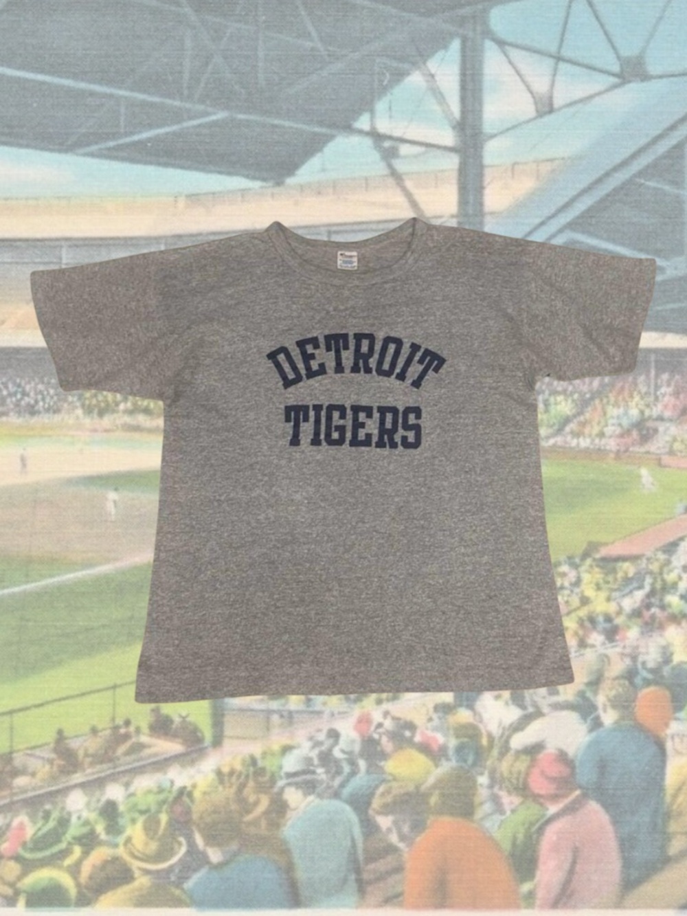 Vintage 80s Detroit Tigers Baseball Tee